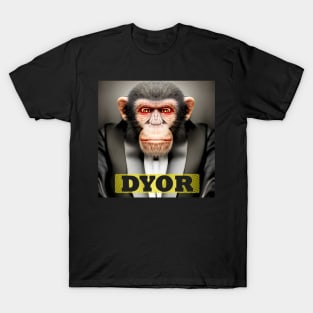 DYOR Protect the Apes Animals have Rights T-Shirt